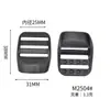 Fabricante de Hebillas para Bolsas Hebilla de Ajuste Curva de Cuatro Velocidades 2.5 Hebilla Trapezoidal Hebilla de Malla Hebilla de Ajuste para Correa de Mochila Hebilla de Sujeción