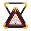 Trípode señal de advertencia de seguridad para estacionamiento trípode luz de trabajo trípode plegable luz de avería señal de advertencia triangular para coche
