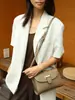 Bolso bandolera de piel de vaca genuina de capa superior para mujer 2026 bolso de mano de moda vintage con un toque de alta gama para ir al trabajo bolso de hombro
