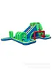 Castillo Inflable para Niños, Tobogán de Agua Casero con Piscina, Tobogán Trampolín, Versión Familiar, Parque de Diversiones Interior