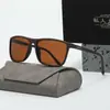 Gafas de Sol Sencillas Joker Marco Pequeño Cuadrado Especial para Conducir Gafas de Sol Polarizadas Sentido Avanzado Europeo y Americano Gafas para Deportes de Pesca