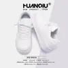 Zapatos Universales para Mujer Versátiles Zapatos Blancos Mujer Zhq68215 Primavera Nuevos Aumentadores de Altura Suela Gruesa Estudiante Populares Tenis Mujer