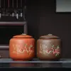 Tetera China de Barro Morado Grande Sellada a Prueba de Humedad Cerámica Arena Morada Olla Almacenamiento Pu'er Hogareña Tetera de Té Negro Cerámica Morada