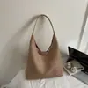 Nova Bolsa de Ombro Casual Retrô Texturizada Outono e Inverno Bolsa de Axila Personalizada 2025 Tendência Feminina Bolsa de Grande Capacidade