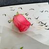 Simulación Cabeza de Rosa Capullo Núcleo Flor Tocado Decoración Dintel de Puerta Guirnalda para Sostener DIY Caja de Azúcar Flor de Pecho Arte