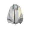 Sudadera Nueva para Hombre 2026 430g Peso Pesado Algodón Chino Compuesto Imitación Algodón Cárdigan Sudadera Chaqueta de Manga Larga Holgada para Hombre
