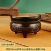 Atacado Queimador de Incenso de Cobre Latão Diário Dourado com Orelhas para Casa Interior Queimador de Incenso de Sândalo Tripé Queimador Xuande