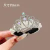 Accesorios para el Cabello de Corona Infantil Pasador de Princesa 2026 Nuevo Estilo Pinza para Moño Cola de Caballo de Niñas Herramienta de Peinado Adorno para el Cabello de Niña Pequeña