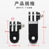 Compatible con Gopro Hero 9/8/7/5 Brazos Largos y Cortos, Eslabones Largos y Cortos de Dirección Opuesta, Brazo de Conexión de Extensión