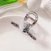 Presilha de Cabelo Fofa de Tubarão Cor de Gelatina Acessório Versátil para Cabelo para Mulheres Pente para Coque Pinça para Parte de Trás da Cabeça