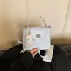 Bolso Pequeño Cuadrado de Alta Gama Nuevo de Nicho Primavera para Mujer, Bolso Cruzado Versátil de Moda, Bolso de Mano Sencillo de Alto Valor