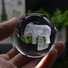 Bola de Cristal de Elefante Luz Nocturna Decorativa 3D Control Remoto 7 Colores Cambiantes Lámpara de Mesa Pequeña para Dormitorio Nuevo Regalo Juguete Luz LED Cambiante de Color