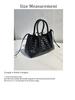 Bolsa Feminina 2024 Estilo Coreano Bolsa de Mão Nova Tendência Bolsa de Ombro para Trabalho Simples Moda Bolsa Transversal para Deslocamento Estilosa Versátil