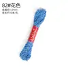Hilo de Algodón Retorcido a Mano Estilo Xizang 10m / Pulsera de Borla Tejida a Mano con Cuentas, Cordón de Algodón No Elástico