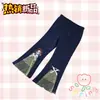 Leggings Nuevos Estilo Primavera y Otoño 2026 para Niña, Elegantes y Versátiles, Lindo Diseño de Caricatura de la Princesa Elsa para Bebés y Niños Pequeños
