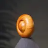 Taihang Ciprés Viejo Mano de la Fortuna Madera Maciza Semi-Hecho a Mano Artesanía Hueca Cuidado de la Salud Tallado con Rica Fragancia