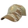 Boné de Beisebol Militar Camuflado Outdoor para Fãs Militares Forças Especiais Tático Camuflado Chapéu Caveira Aba Protetora Velcro