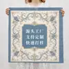 Pañuelos de cabeza personalizados de seda sintética, pañuelos cuadrados estampados personalizados para mujer, diseño y muestra gratuitos, admite personalización de color