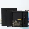 Cuaderno de Oficina Estilo Chino Tamaño A5 con Hebilla Metálica y Logo Impreso, Cuaderno de Registro de Estudio Simple para Negocios al por Mayor