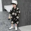 Conjunto de Camisa de Verano para Niños 2026 Nuevo Estilo de Verano Ropa Fresca para Niños Conjunto de Dos Piezas de Verano Moderno para Bebés Pequeños