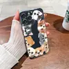 Adecuado para Funda Protectora Apple 16 Iphone15Plus/14 Funda Transparente 13Promax Marca de Moda 12/17 Dibujos Animados Suave