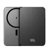 Power Bank Portátil de 10000mAh, Carga Rápida Inalámbrica Magnética de 15W, Pantalla Digital, Modelo Nuevo Transfronterizo, Ultra Delgado, Suministro de Energía Móvil para Venta al por Mayor