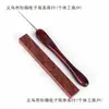 Cabo de crochê em jacarandá material artesanal ébano sândalo de sangue tricô suéteres bonecas chapéus DIY ébano sândalo roxo