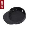 Sombrero de Seguridad Primavera y Otoño para Hombre Nuevo Entrenamiento de Seguridad Sombrero de Algodón para Mujer Propiedad Guardia de Hotel Gorra Negra