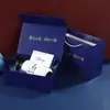 Série Caixa de Presente Jincheng Azul Escuro Caixa de Presente de Formatura e Acadêmica Lembrança Comemorativa de Cerimônia Estudantil Conjunto de Caixas Vazias