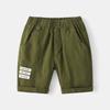 Pantalones de Niño Verano Sueltos Casuales Pierna Ancha Cortos Venta al Por Mayor Moda Japonesa y Coreana Shorts de Niño