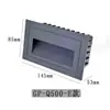 Nuevas Luces LED para Escalones, Luces de Pie, Apliques Empotrados para Pared Exterior, Luces de Esquina para Caminos y Entradas Exteriores, Envío Gratis