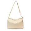 Bolso Tote Grande de Color Sólido Simple para Mujer 2026 Nuevo Vintage Versátil para Viajar al Trabajo Bolso de Hombro Cruzado Transfronterizo