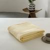 Nueva serie de colores Maillard para primavera y verano, grado A para bebé, algodón de doble hebra, individual, funda de cama de 1.8 m / sábana de cama de 1.5 m