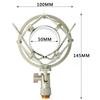 Micrófono de condensador para grabación Lecot F1 transmisión en vivo marco metálico a prueba de golpes modelo de gran vibración marco especial a prueba de golpes marco a prueba de golpes