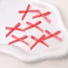 Mini Lazos de Poliéster Coloridos Anudados a Mano Accesorios para el Cabello Hechos a Mano DIY Pasadores de Pelo Aros para el Cabello Accesorios de Joyería Venta al por Mayor