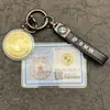 Shenzhen Shuibei Oro 999 Oro Puro Nuevo Logo de Coche Llavero Colgante Popular en Transmisiones en Vivo de Tiktok Mayorista de Fábrica