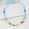 Accesorios nuevos transfronterizos cuentas de arroz rojas cuerda negra pulsera de ojo Ojo del Diablo Vidrio ajustable una pieza entrega