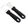 Raspador para Limpiar Estufas de Cocina, Removedor de Adhesivos para Campanas Extractoras, Raspador de Acero Inoxidable para Fondo de Ollas, Herramienta de Limpieza, Cuchillo de Limpieza
