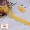 Acessórios de Renda Elástica Colorida para Decoração de Tecido DIY Feito à Mão, Decoração de Bainha de Saia, Materiais Estreitos Pretos e Brancos