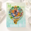 Jinan China Cidade Ímã de Geladeira de Metal Lembrança Personalizada Turística Cultural e Criativa Ímã de Geladeira Magnético Feito Sob Medida
