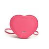Moda Letra Corazón Simple 2025 Tendencia Otoño Nuevo Popular Personalidad Un Solo Hombro Cruzado Bolso para Mujer en Forma de Corazón