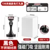 Acero inoxidable 304 succión de puerta sin perforaciones magnético fuerte anticolisión barrera de puerta dormitorio nuevo baño puerta antirrobo succión de pared