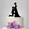 Noiva Grávida Cartão Inserido para Bolo de Casamento Cartão Simples Inserido para Bolo de Noiva Decoração de Bolo de Casamento