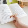 Marcador de Pulgar de Madera Transfronterizo Portátil Clip para Páginas Soporte para Libros para Entusiastas de la Lectura Perezosa con Una Mano Accesorio para Libros