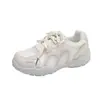 Nueva colección de otoño 2026 de zapatillas blancas para mujer, estilo coreano, moderno, adecuado para estudiantes, casual, versátil y perfecto para el estilo urbano, MXL78