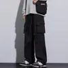 Pantalones de trabajo para hombre, pantalones verde militar de primavera y otoño, pantalones gruesos de leñador, pantalones casuales rectos para hombre