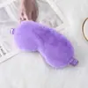 Máscara de Dormir Suave de Felpa Linda Orejas de Conejo Antifaz para Siesta Cubierta para Ojos Ayuda para Dormir Saludable para Hombres Mujeres Estudiantes Todas las Estaciones
