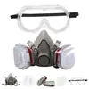 6200 Mascarilla de Gas Fabricante Mayorista Polvo Transfronterizo Pintura en Spray Antivaho Mascarilla para Polvo Industrial Antihumo Mascarilla Protectora