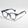 Gafas Pequeñas Hechas a Mano Estilo Japonés Montura Pequeña Otw6004 Ovaladas Retro Estilo Celebridad de Internet, Compatibles con Lentes de Graduación, Montura de Acetato