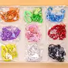 Conjunto completo de componentes para chaveiro DIY para arte com miçangas, um ótimo valor e sortimento misto esteticamente agradável de pingentes para mulheres, perfeito para decorar mochilas e chaves